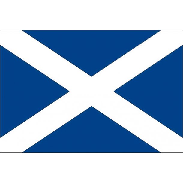 Gsteflag Skotland trykt 30x45cm