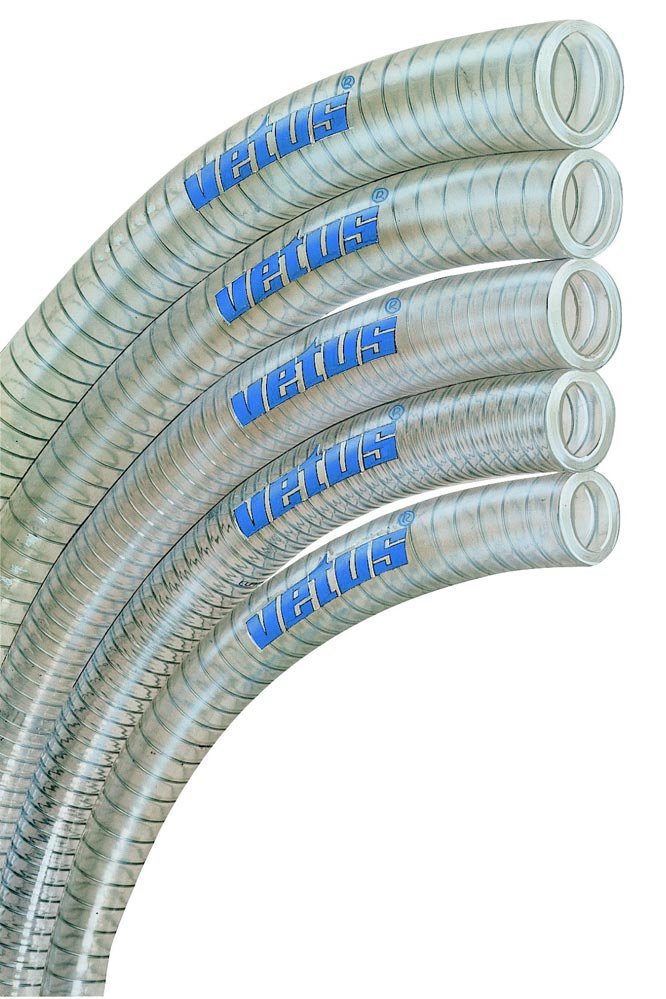 PVC 12mm m/stålspiral