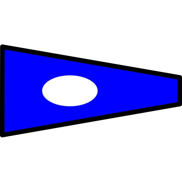 Signalflag vvet 30x45cm 2
