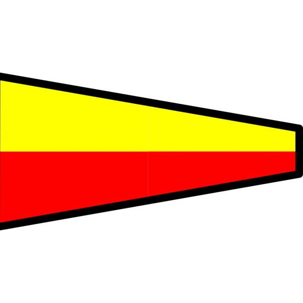 Signalflag vvet 30x45cm 7