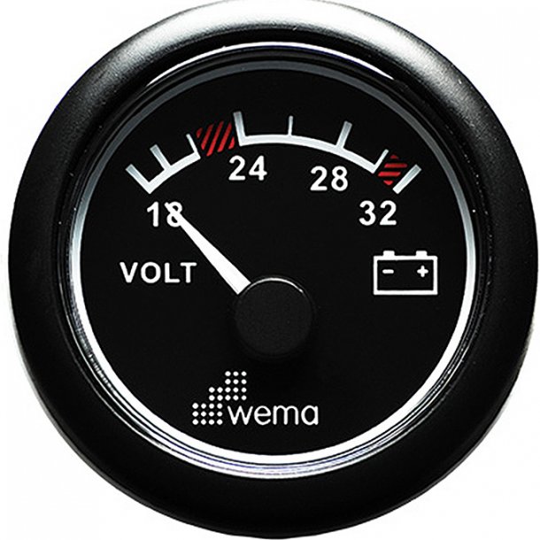 Wema Voltmeter Std. 16-32V