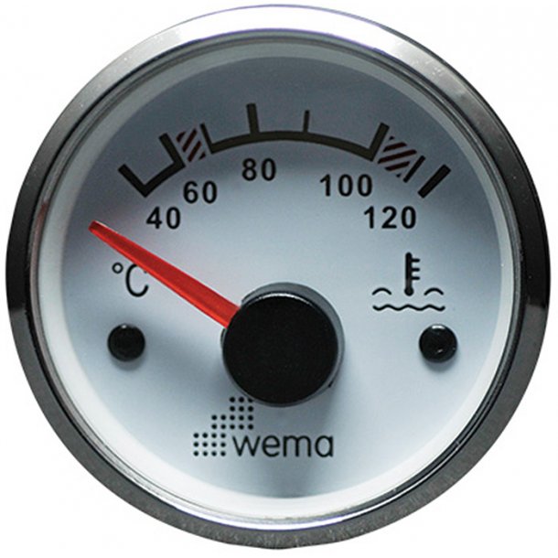 Wema Vandtemp. RF/hvid 40-120 gr.